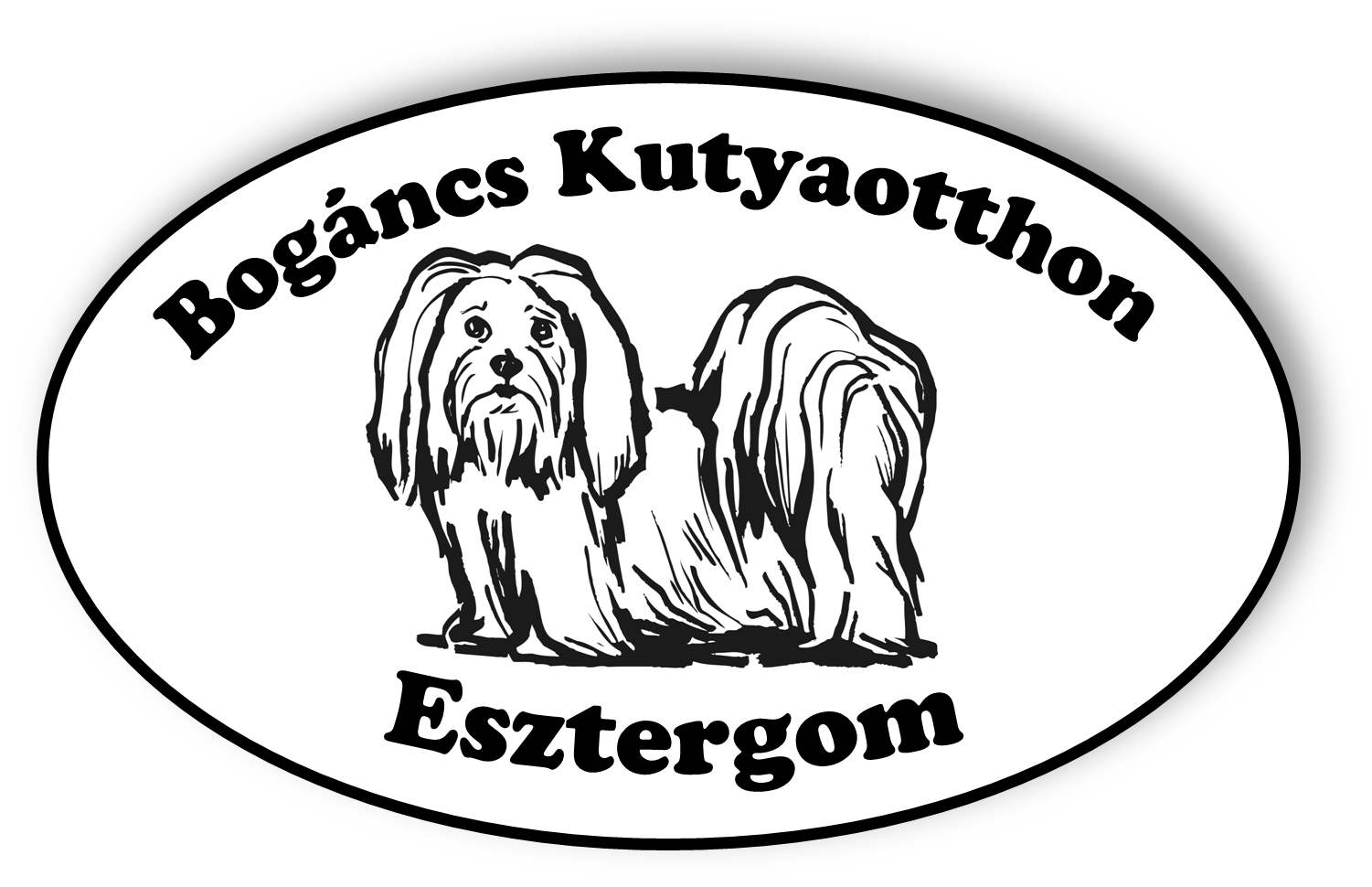 Λογότυπο Καταφυγίου Σκύλων Bogáncs στο Esztergom - καταφύγιο σκύλων