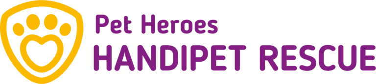 λογότυπο της οργάνωσης Pet Heroes HANDIPET RESCUE